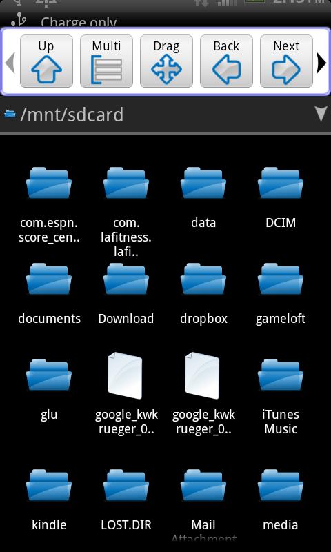 Advanced SD Card Manager для Аndroid